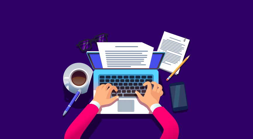 Business Side of Content Writing Futurecept | Blogs Illustration of the Business Aspects of Content Writing Including Strategy Monetization and Planning