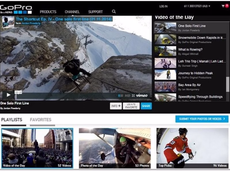 GoPro’s UserGenerated Content Futurecept | Blogs Gopro Showcasing User generated Content Captured by Customers