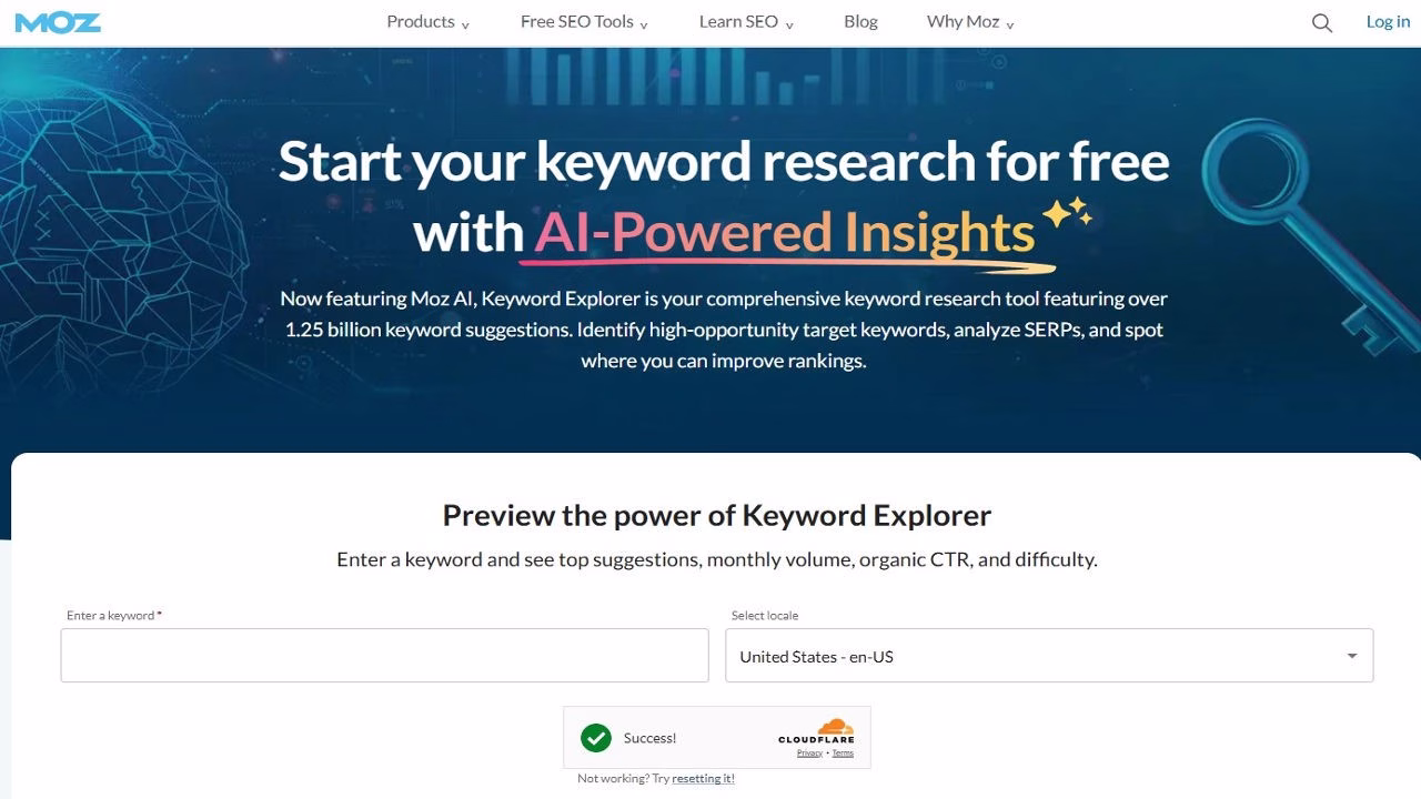 Image highlighting home page of Moz Futurecept | Blogs Home Page of Moz