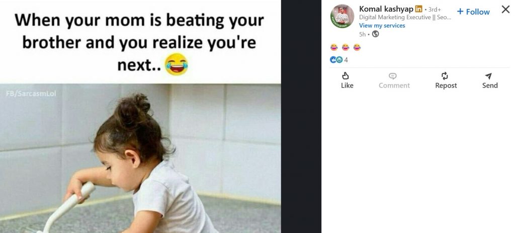 Example of Short Form Writing for Social Media Futurecept | Blogs Screenshot of a Short Social Media Post As a Writing Example