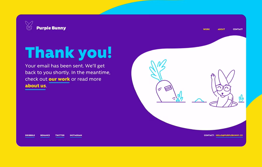 Thank You Confirmation Page Example Futurecept | Blogs Thank You Confirmation Page with Next Steps and Share Buttons
